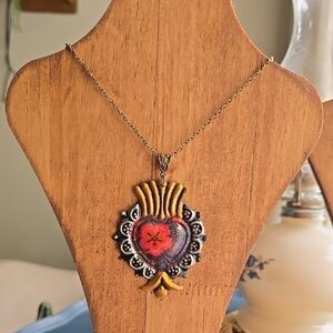 Handcrafted Heart Pendant Necklace